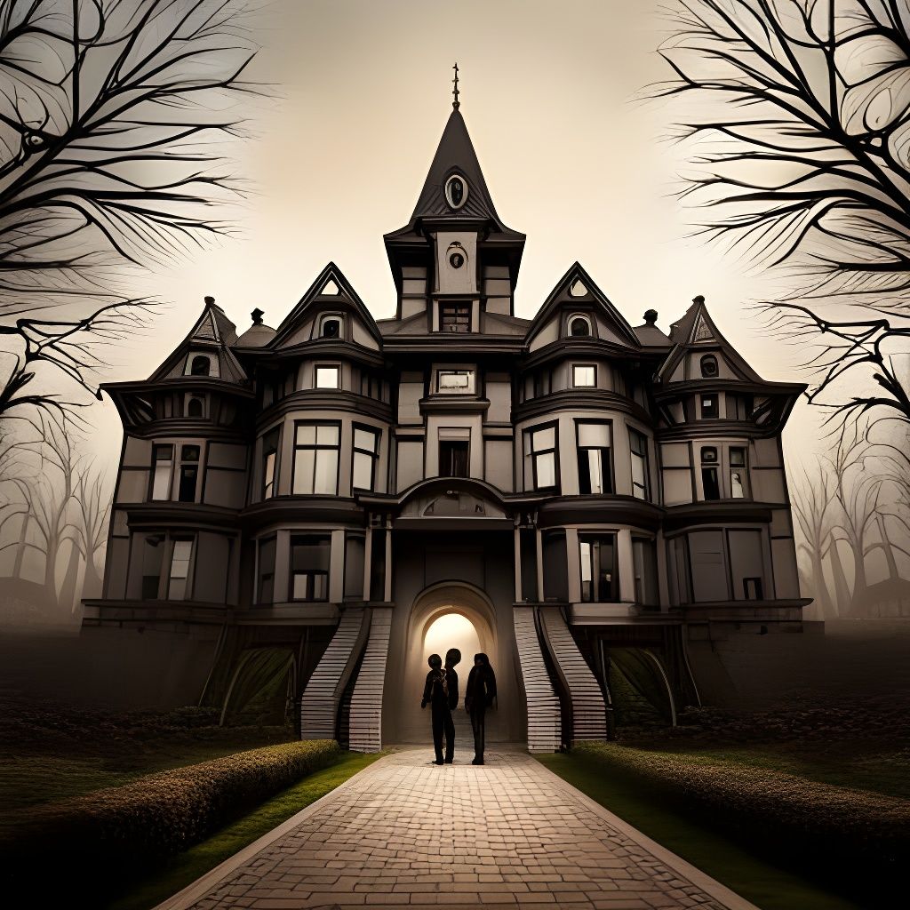 SDXL "out of control" abandoned haunted creepy unnerving biz...