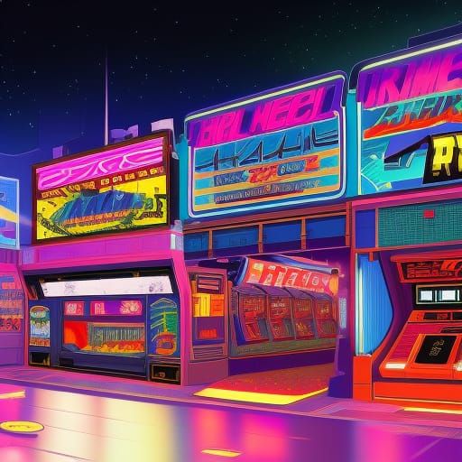 Arcade | LofiCover.Art