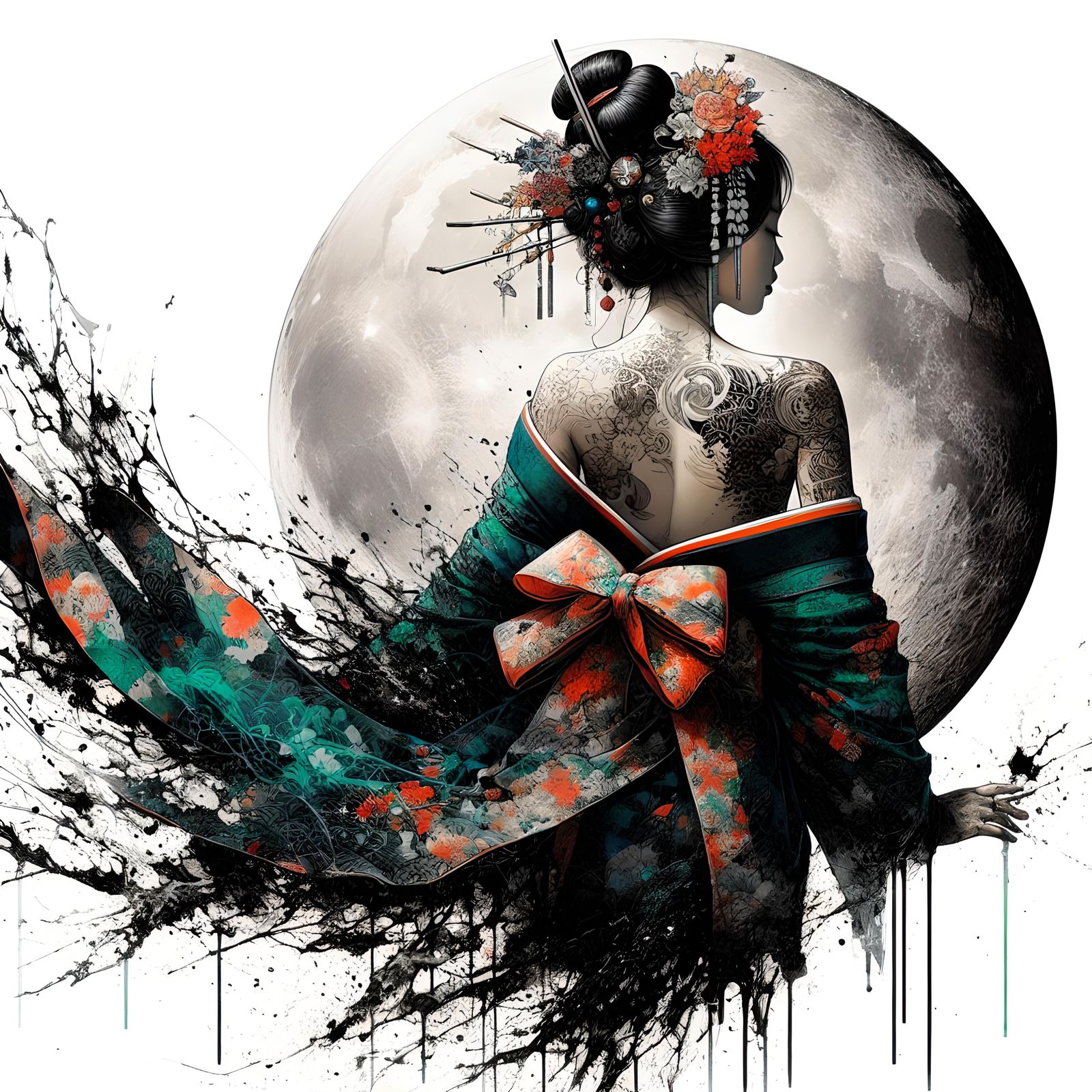 Moon geisha