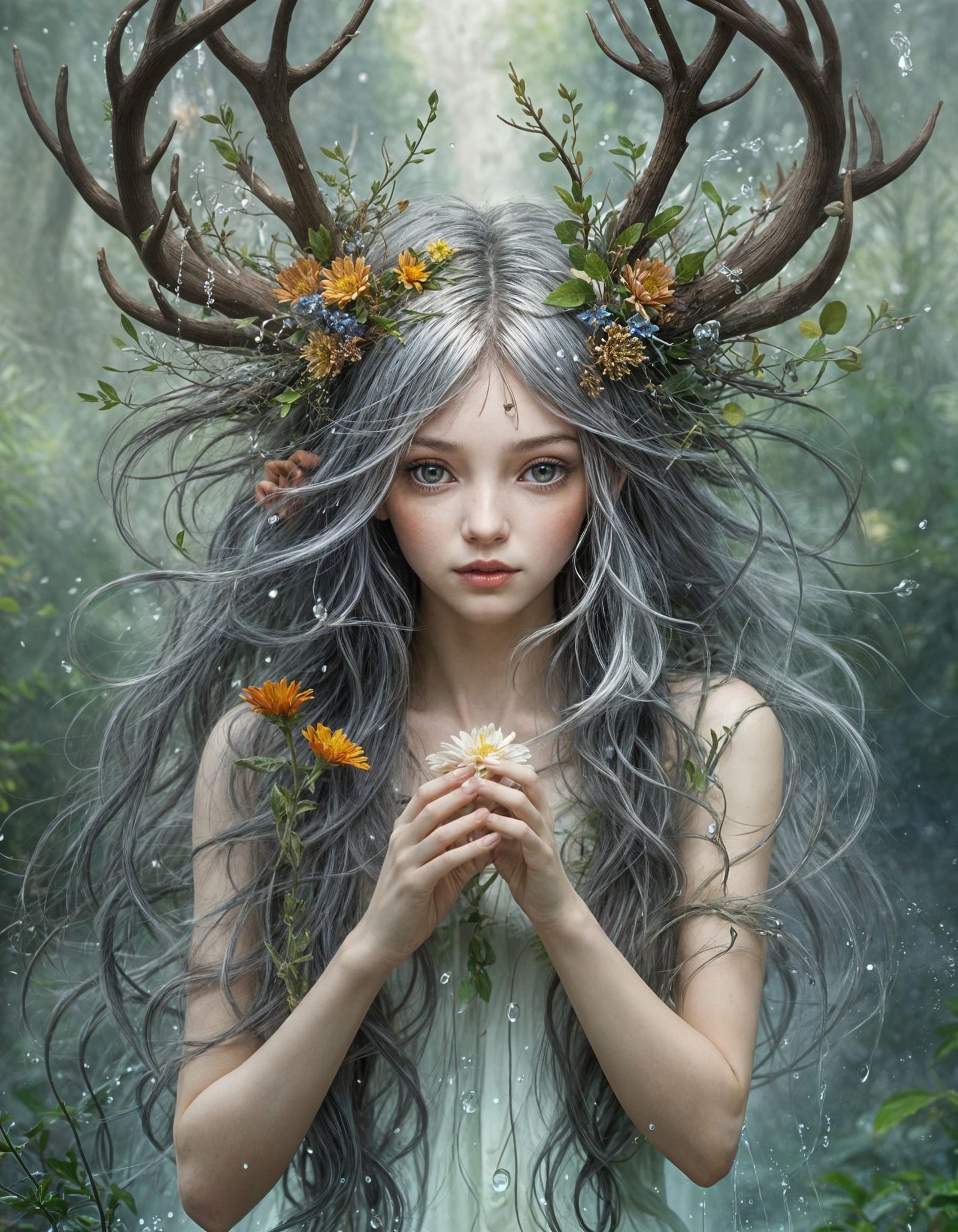 forest nymph  by @Julie