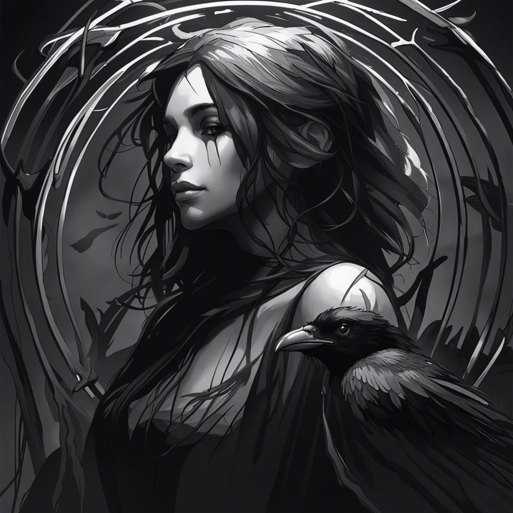 Raven girl