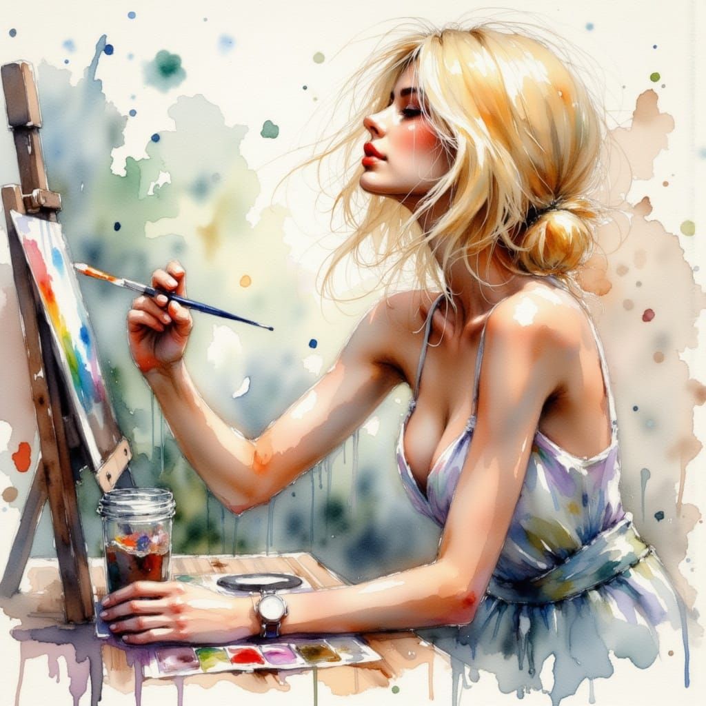 AI Imitates Art Imitates Life