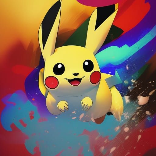 Picachu - Ai Generated Artwork - Nightcafe Creator