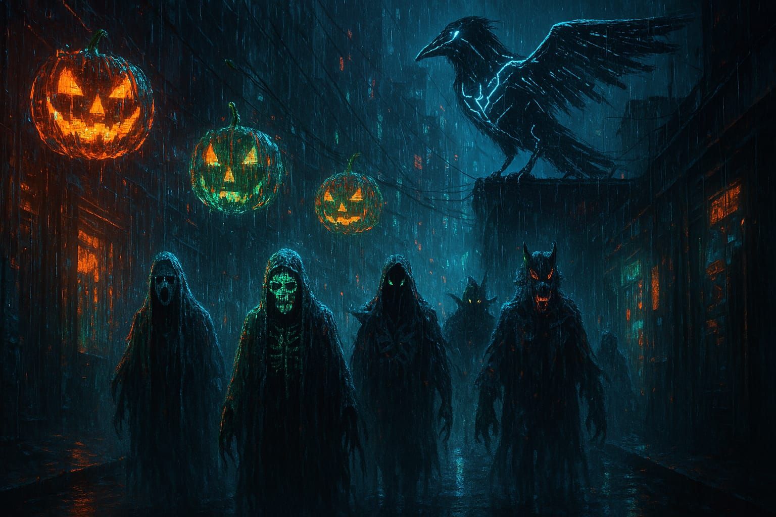 Cyberglitch Halloween