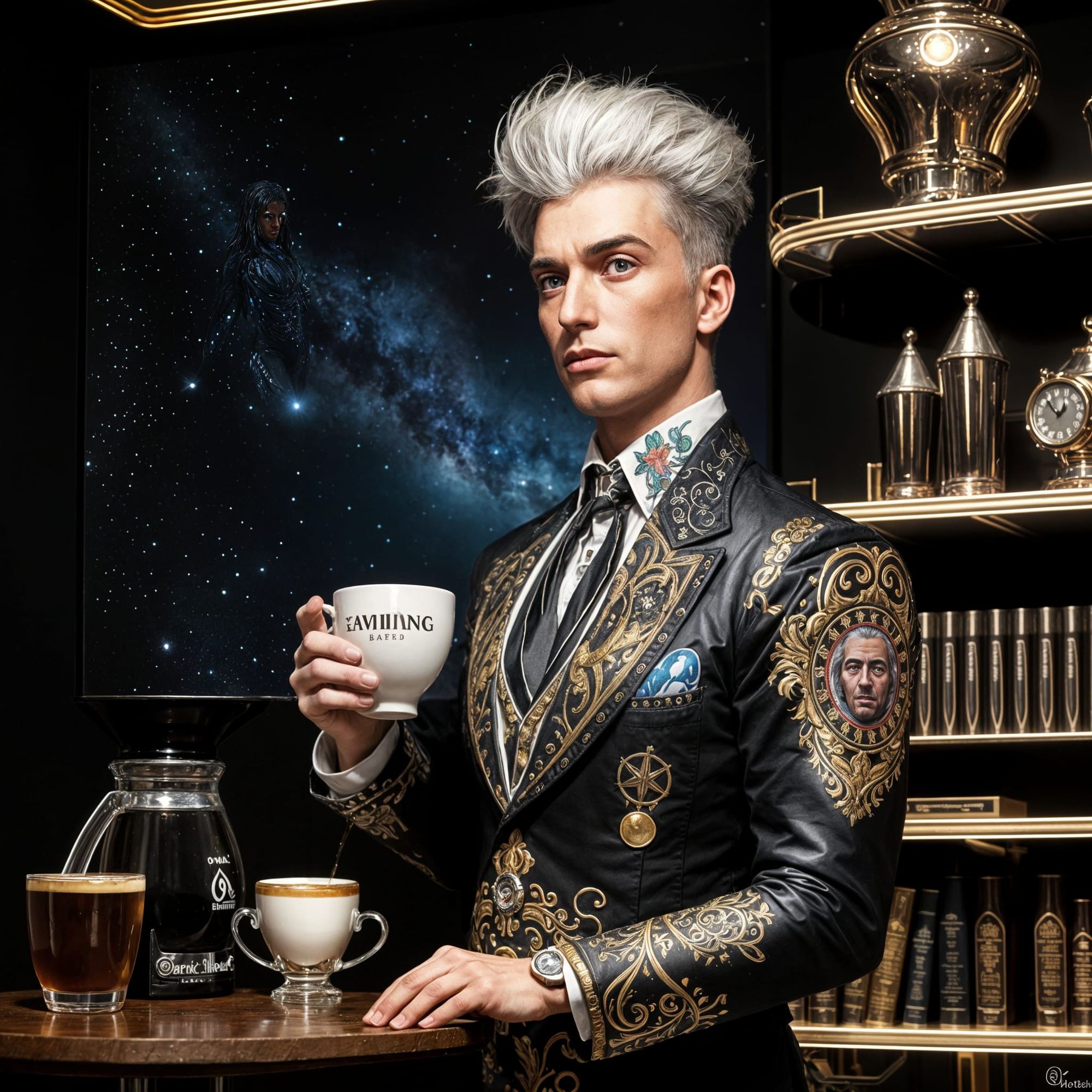 Coffee will reveal unto you the deepest mysteries ... if you have enough taste, imagination and chutzpah!