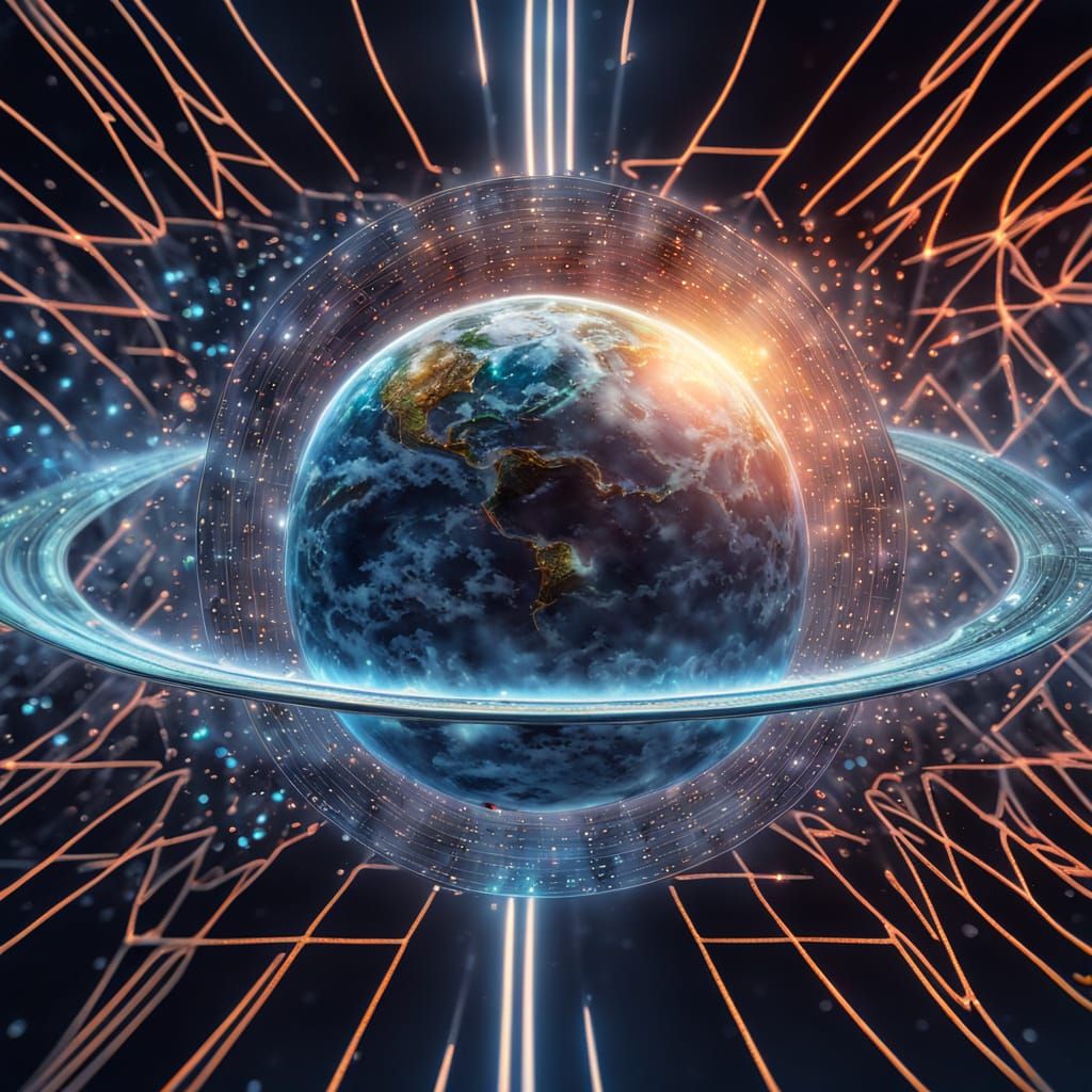 Cosmic Realms: Interconnected Universes in Hyperrealistic Ho...