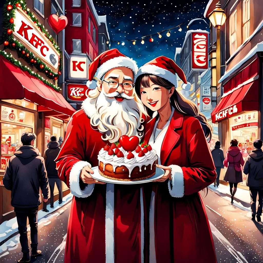 Japan Christmas - AI Generated Artwork - NightCafe Creator