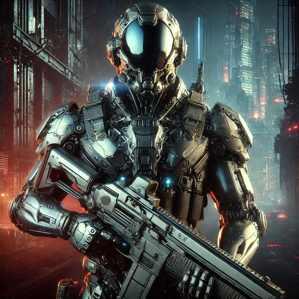 Futuristic Soldier (Uploaded)
