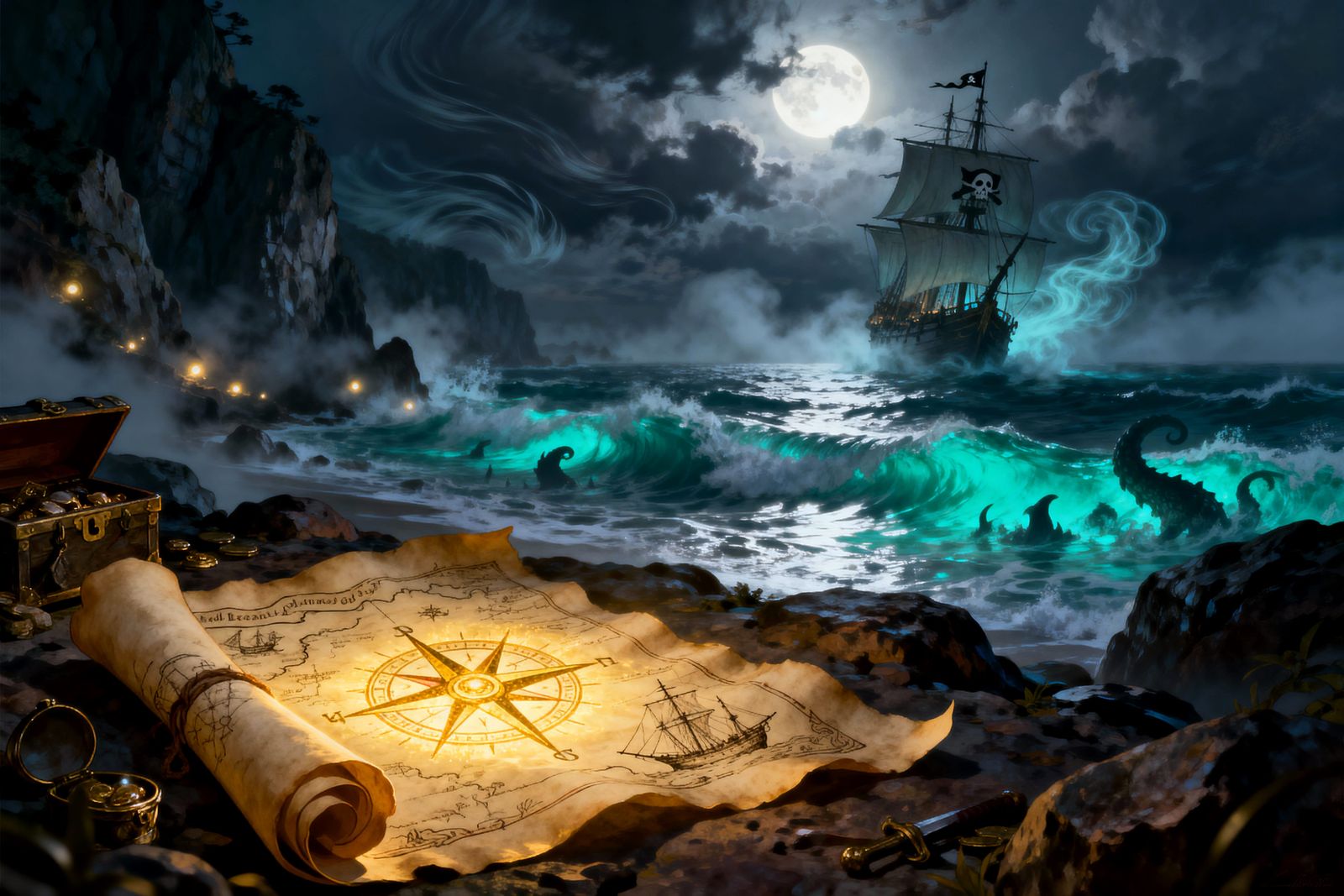 Echoes of the Lost Tide  by @Arxavius