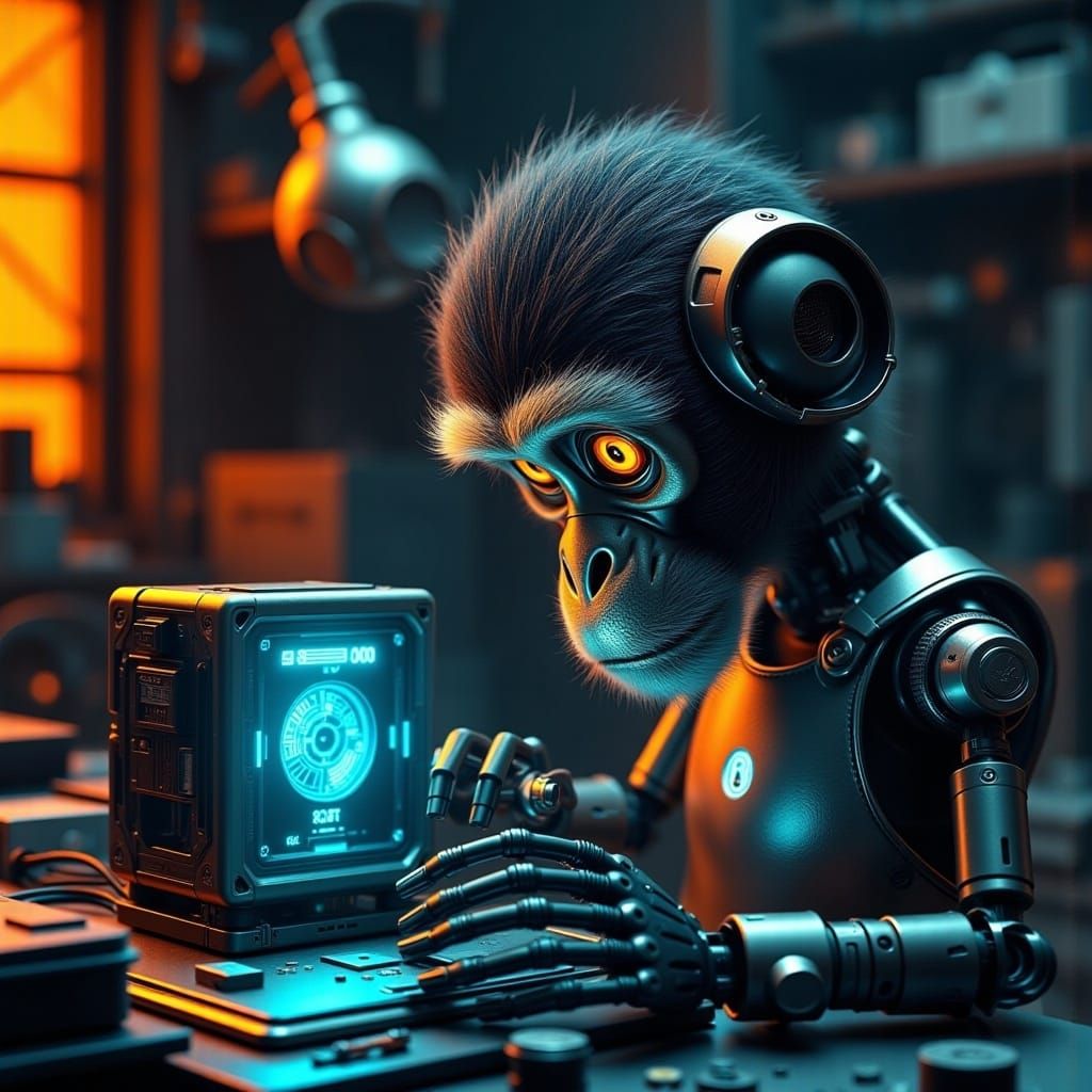 <lora:Node Monkey v2:1.0>