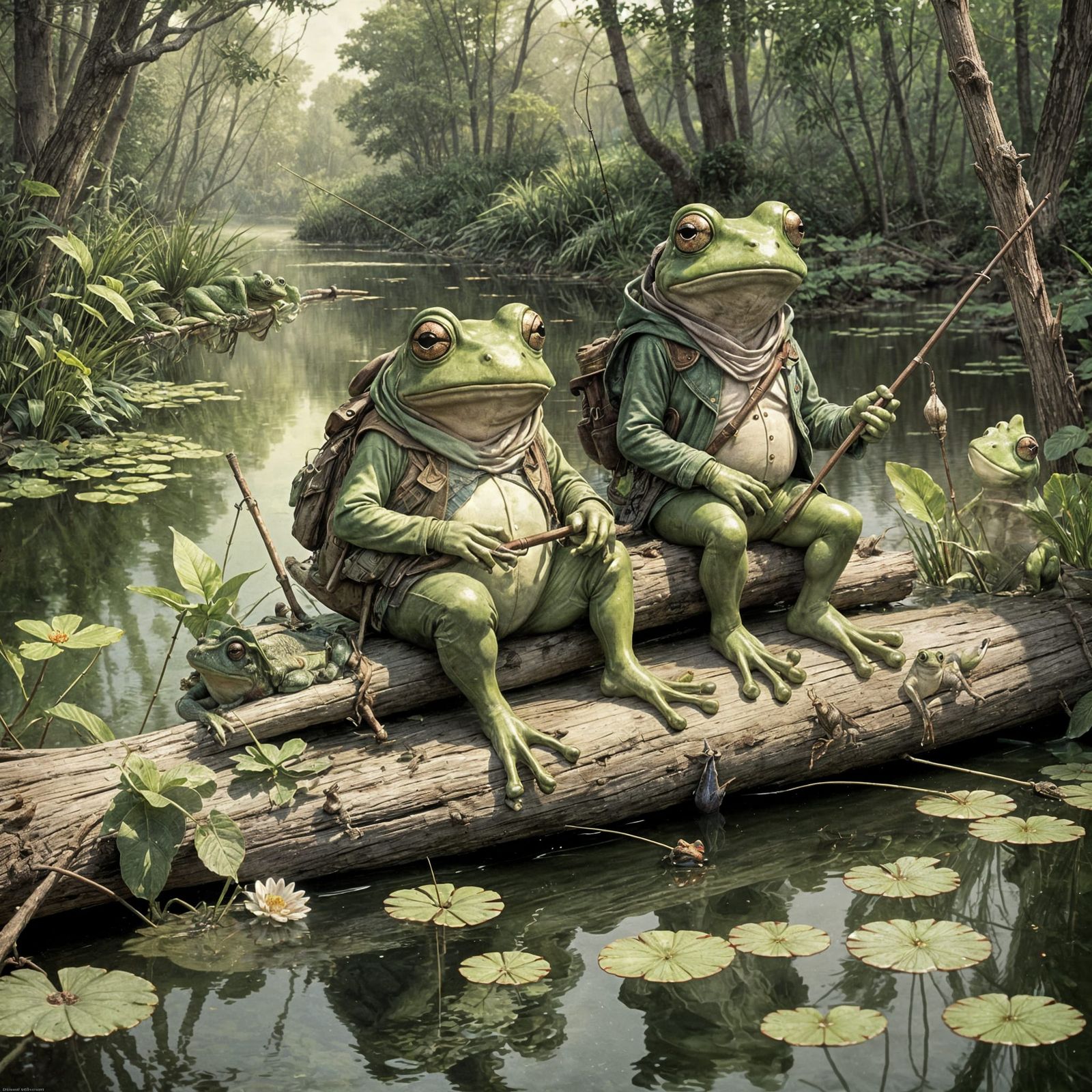 Gone fishin'  by @Witchyluck