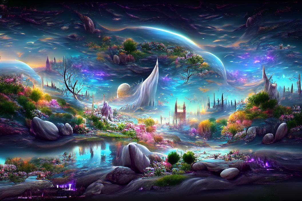 A beautiful elegant fantasy artwork  false