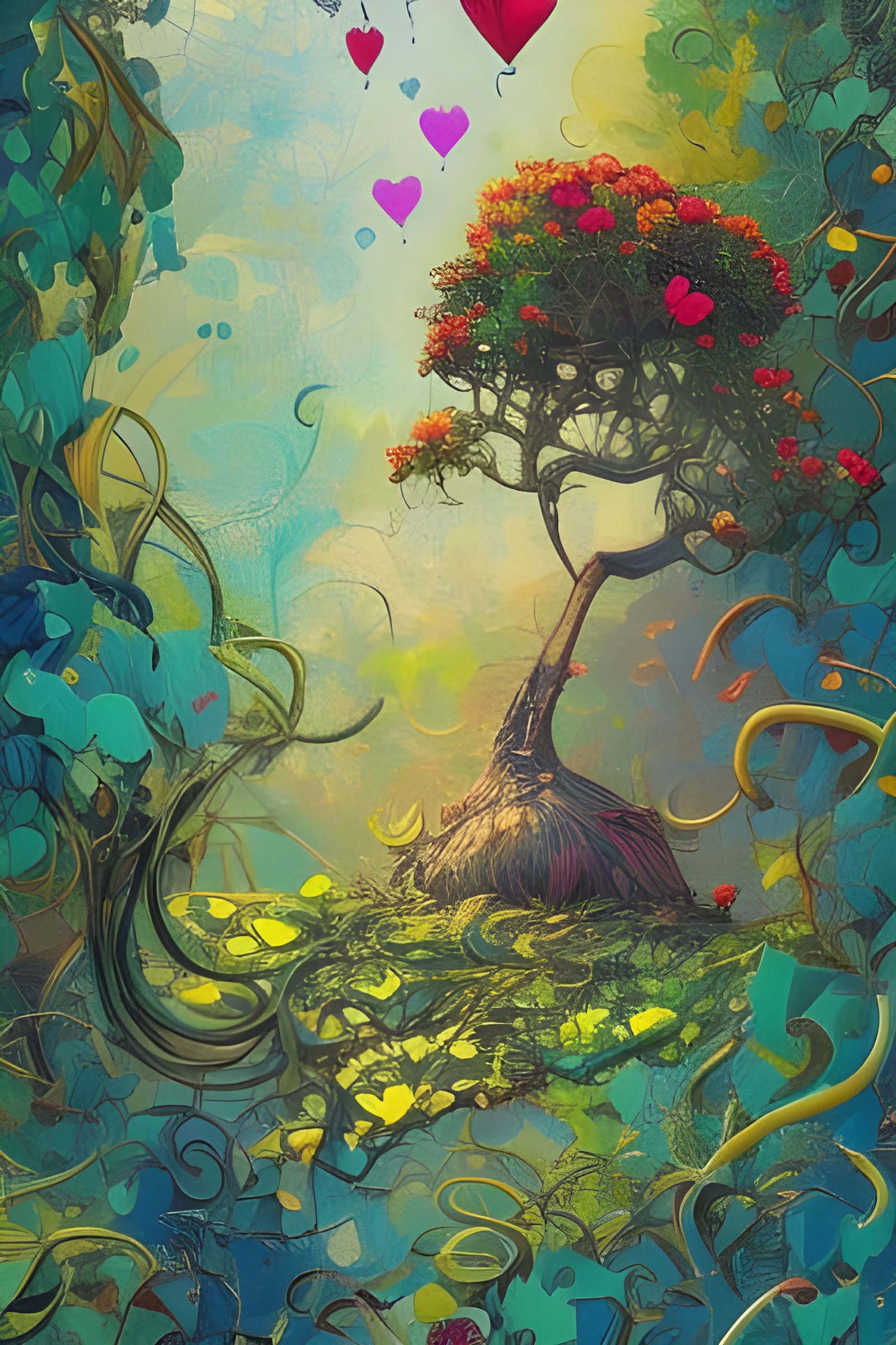 Love Tree  by @DarkStahl