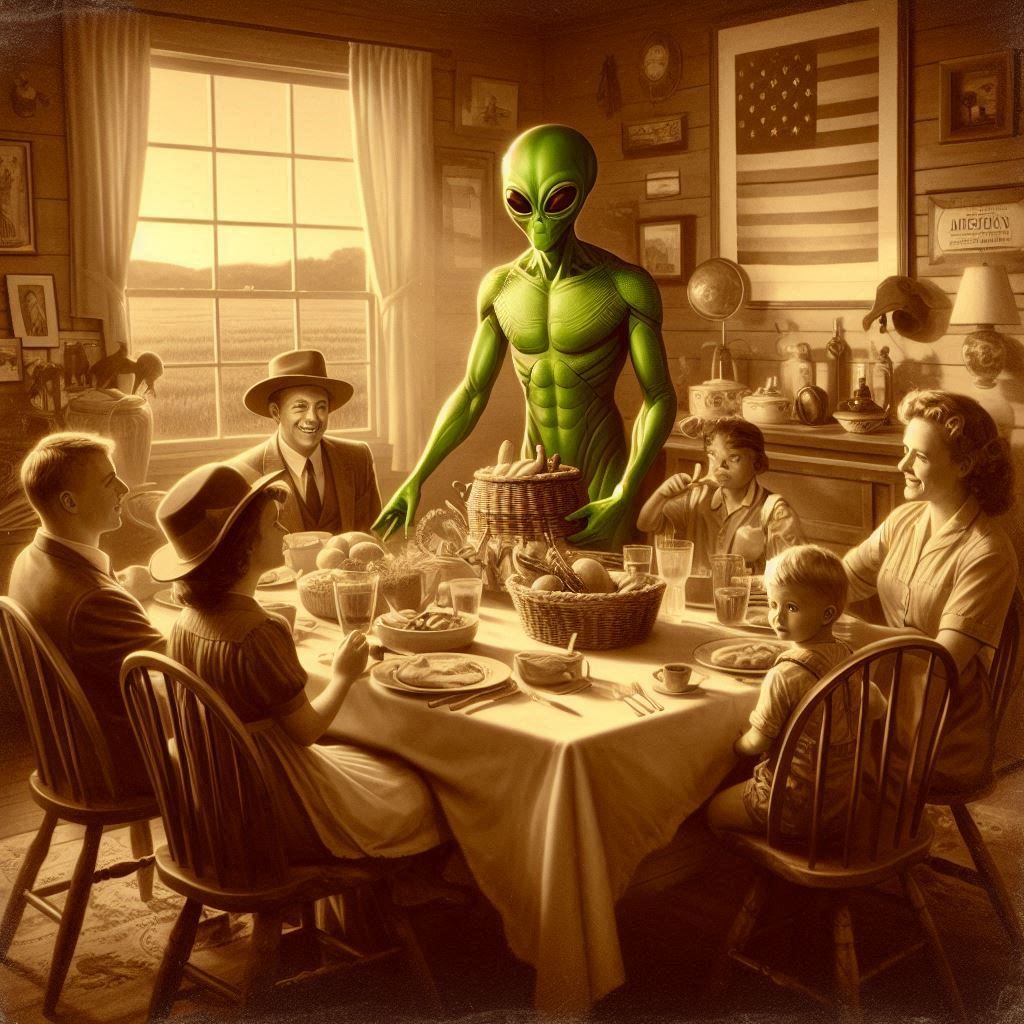 Alien thanksgiving
