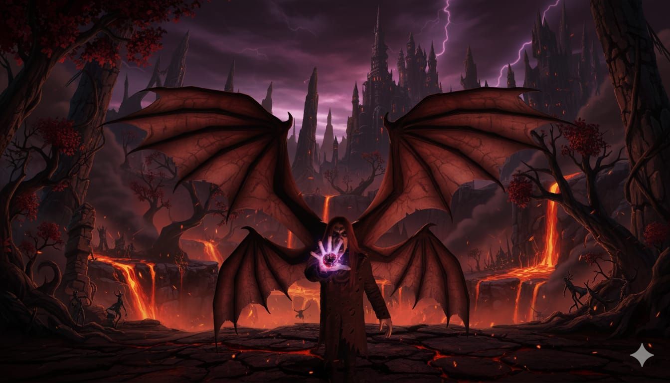 Terrifying pure evil sirzechs Lucifer in an alternative real...