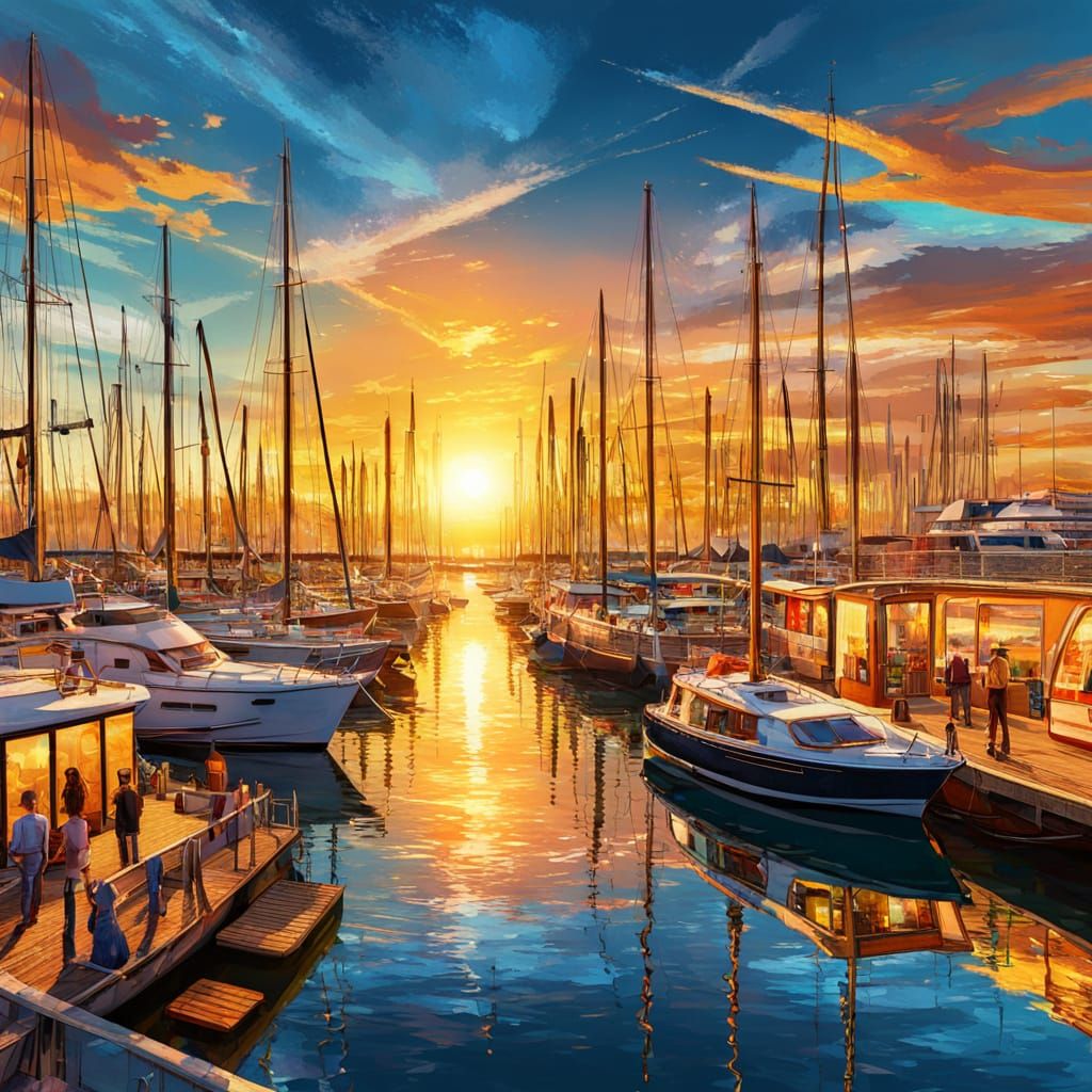 Moored Boats  by @Trekker