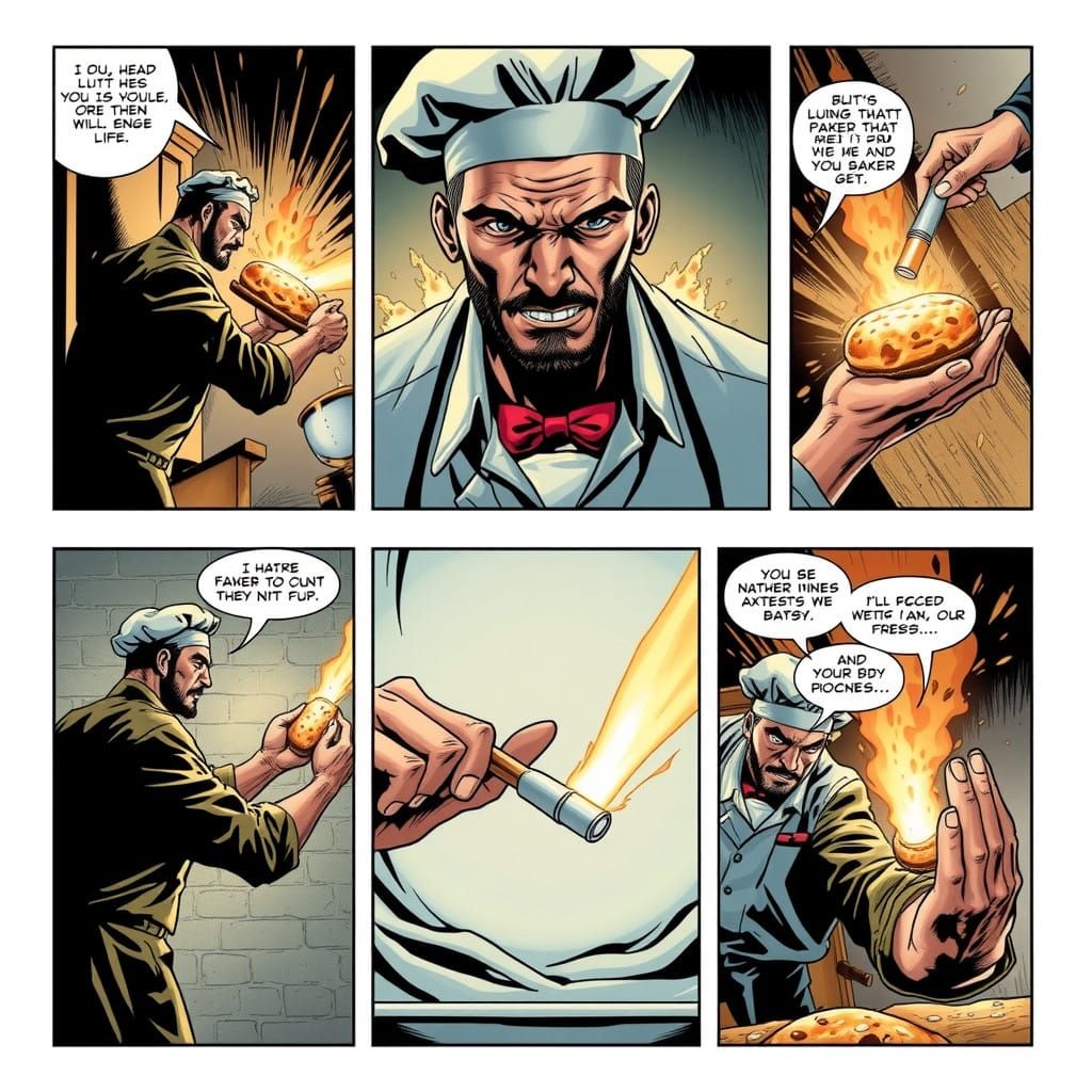 The Mad Baker  by @draconewcal