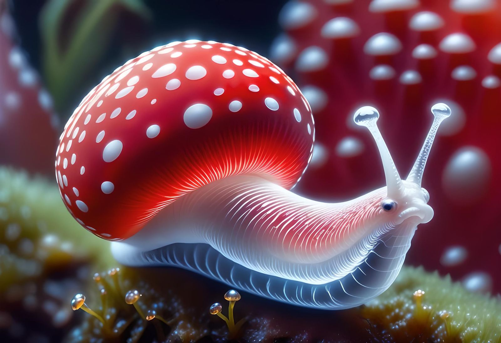 Poisonous Mushroom Snail