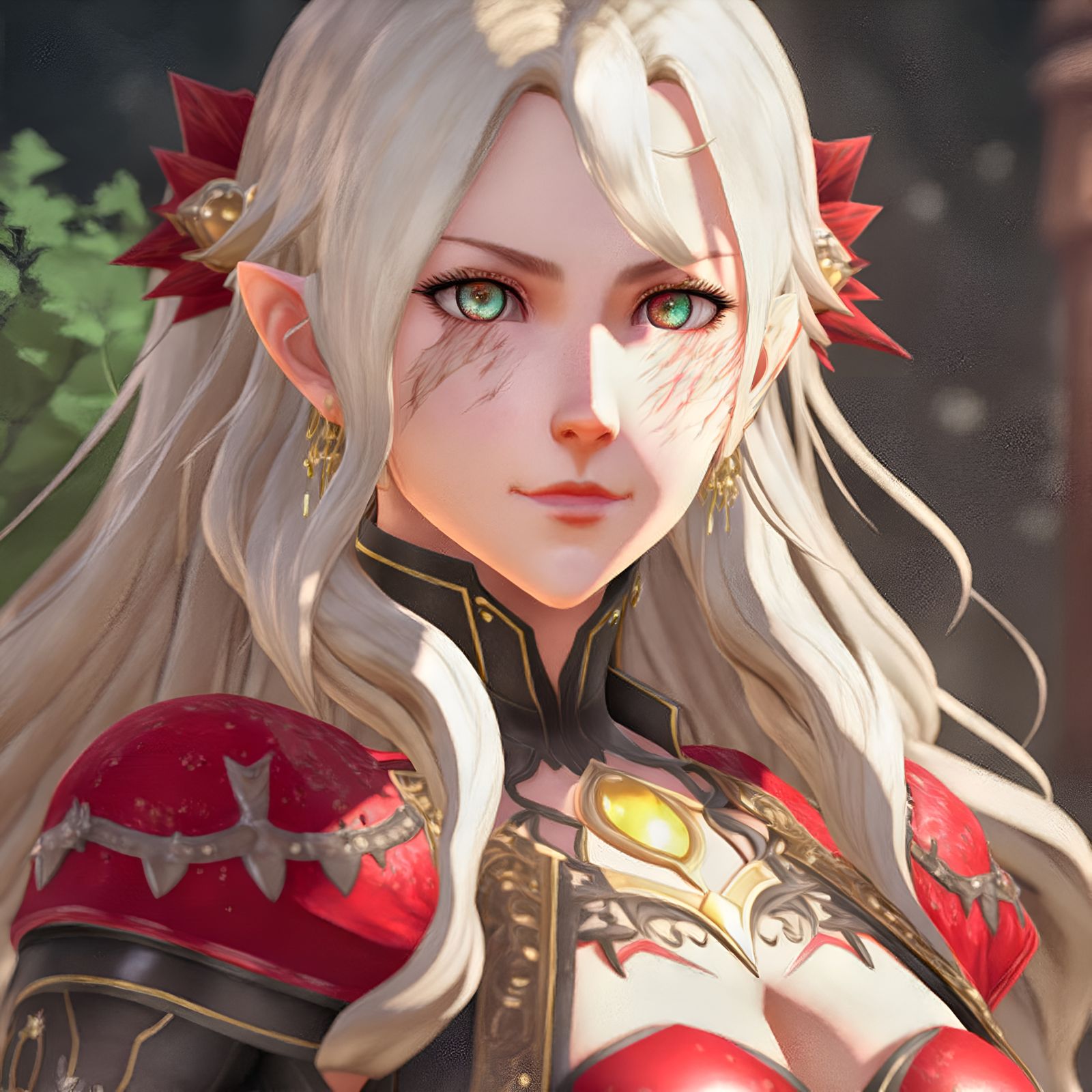 Midjourney Daily Fire Emblem Heroines: Edelgard