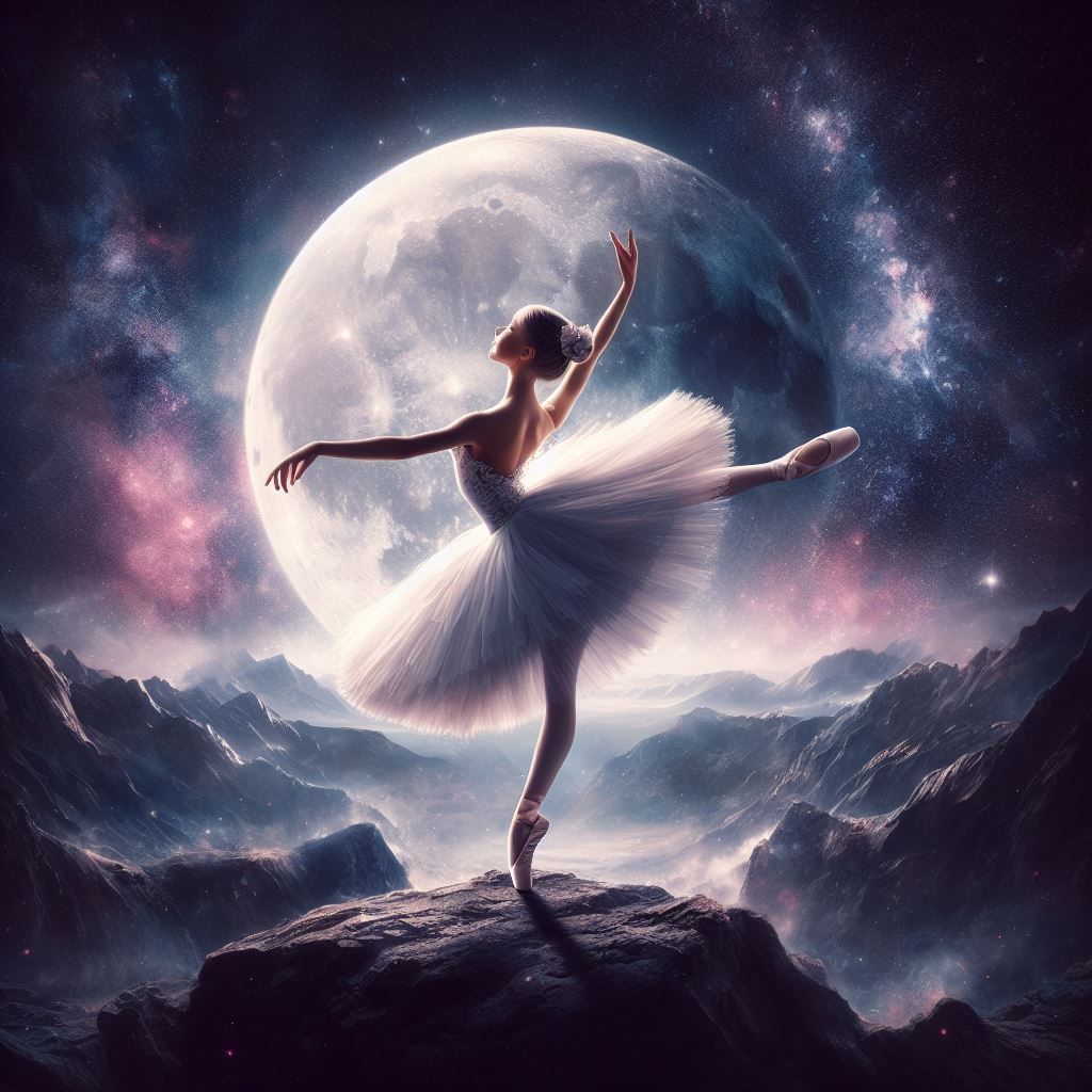 Moonlit Ballet - AI Generated Artwork - NightCafe Creator