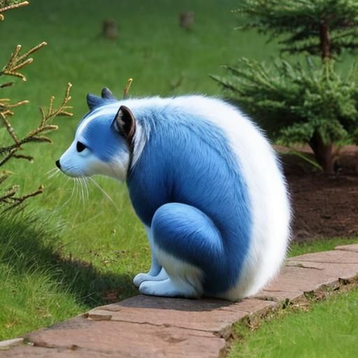 It's not easy being Blue!