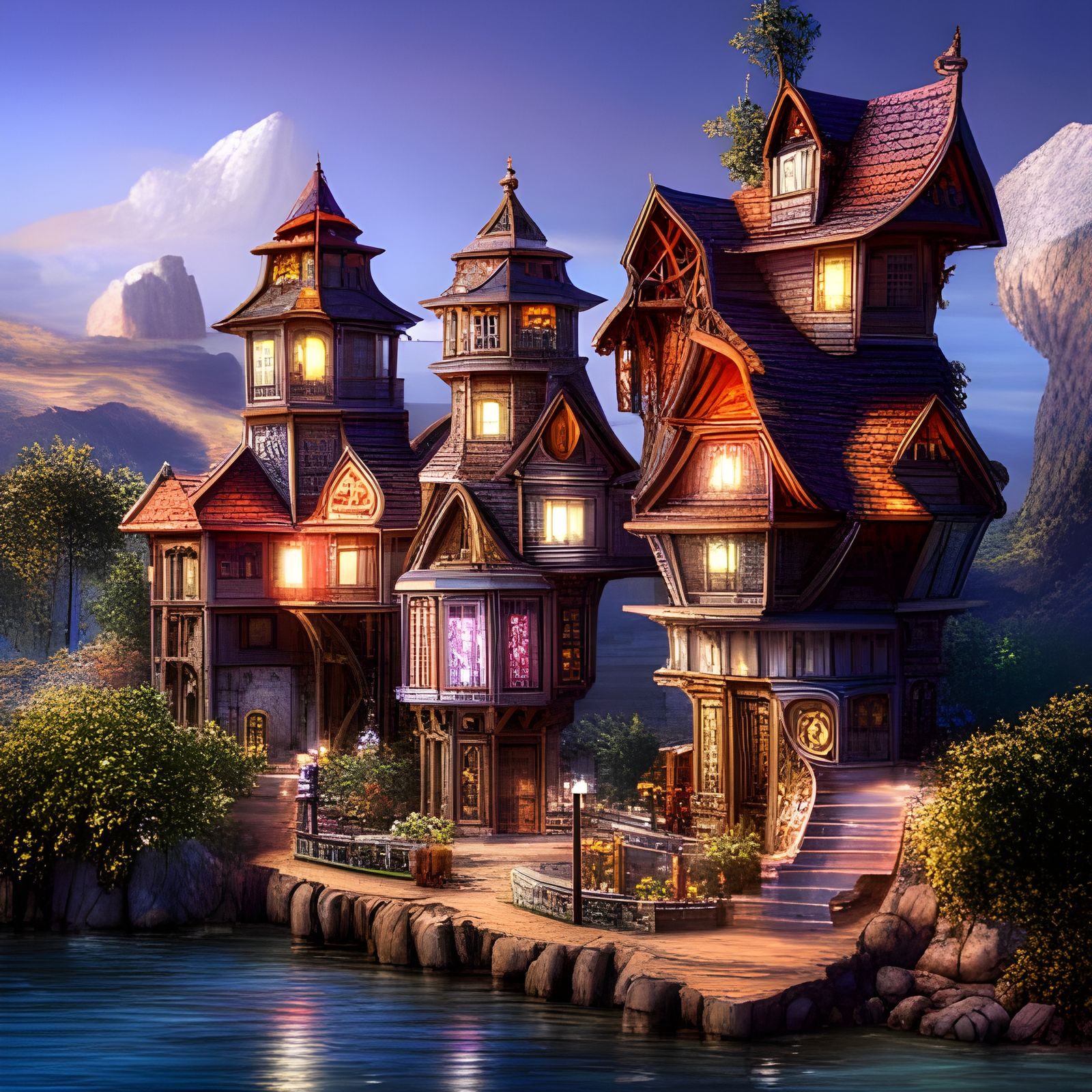 Fairy lake village