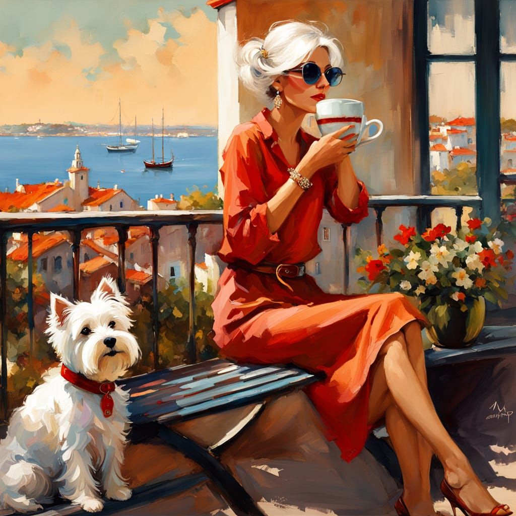 Westie & Me  by @Regent of Westie-ros 