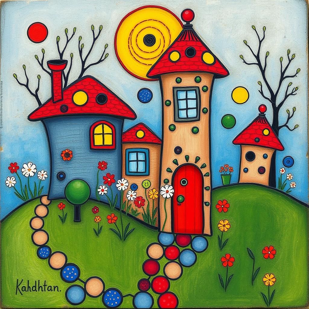  by Friedensreich Hundertwasser and Lisa Martin