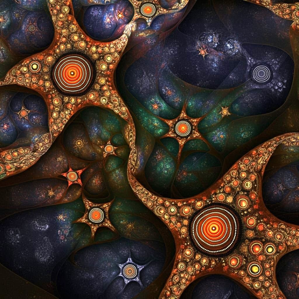 Cosmic Rock Painting
