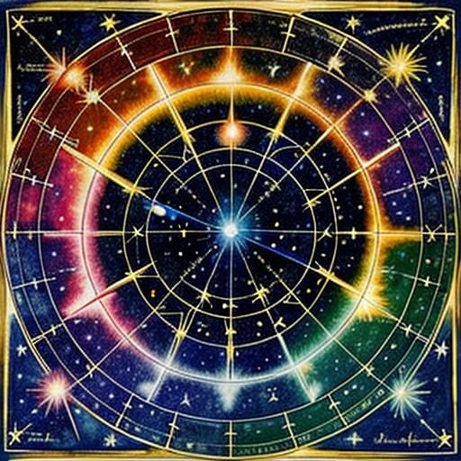 Flammarion, astronomy, alchemy, saturated, [sin(X + Y)/ sin(...