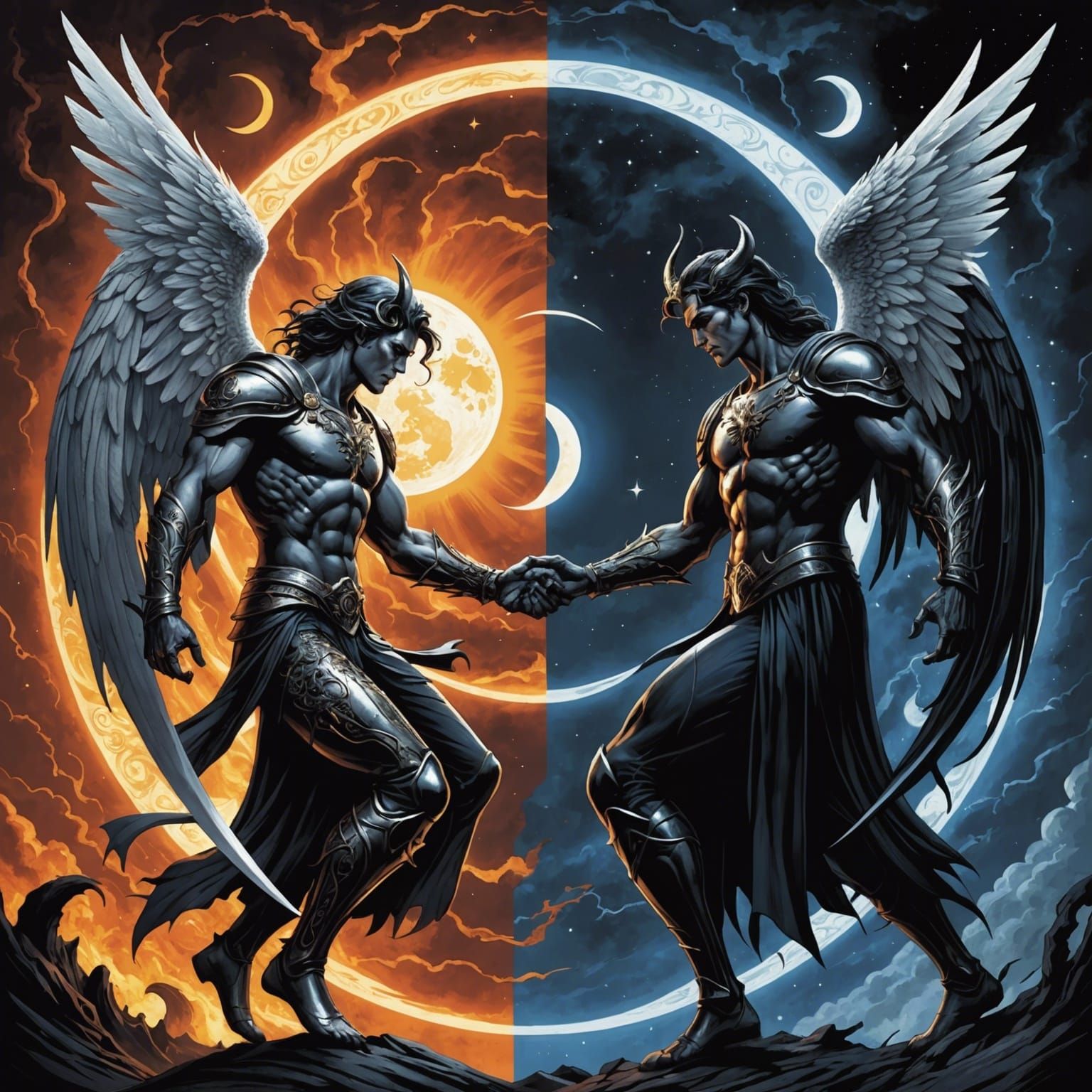 Duality  by @Hyperborean