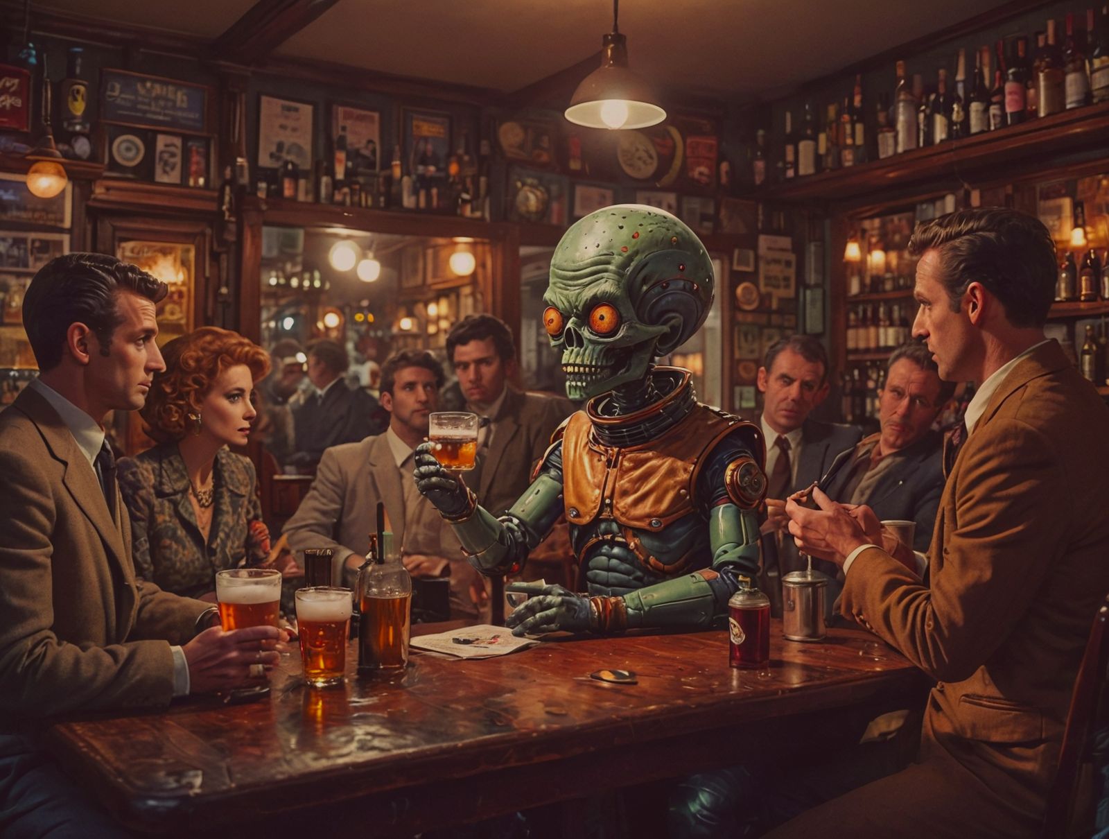 “Ok just one more round then you take me to your leader?”