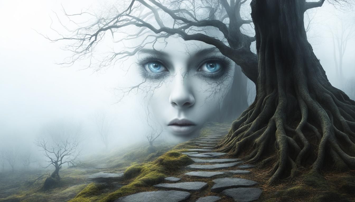 Face in the Fog  by @Fedo