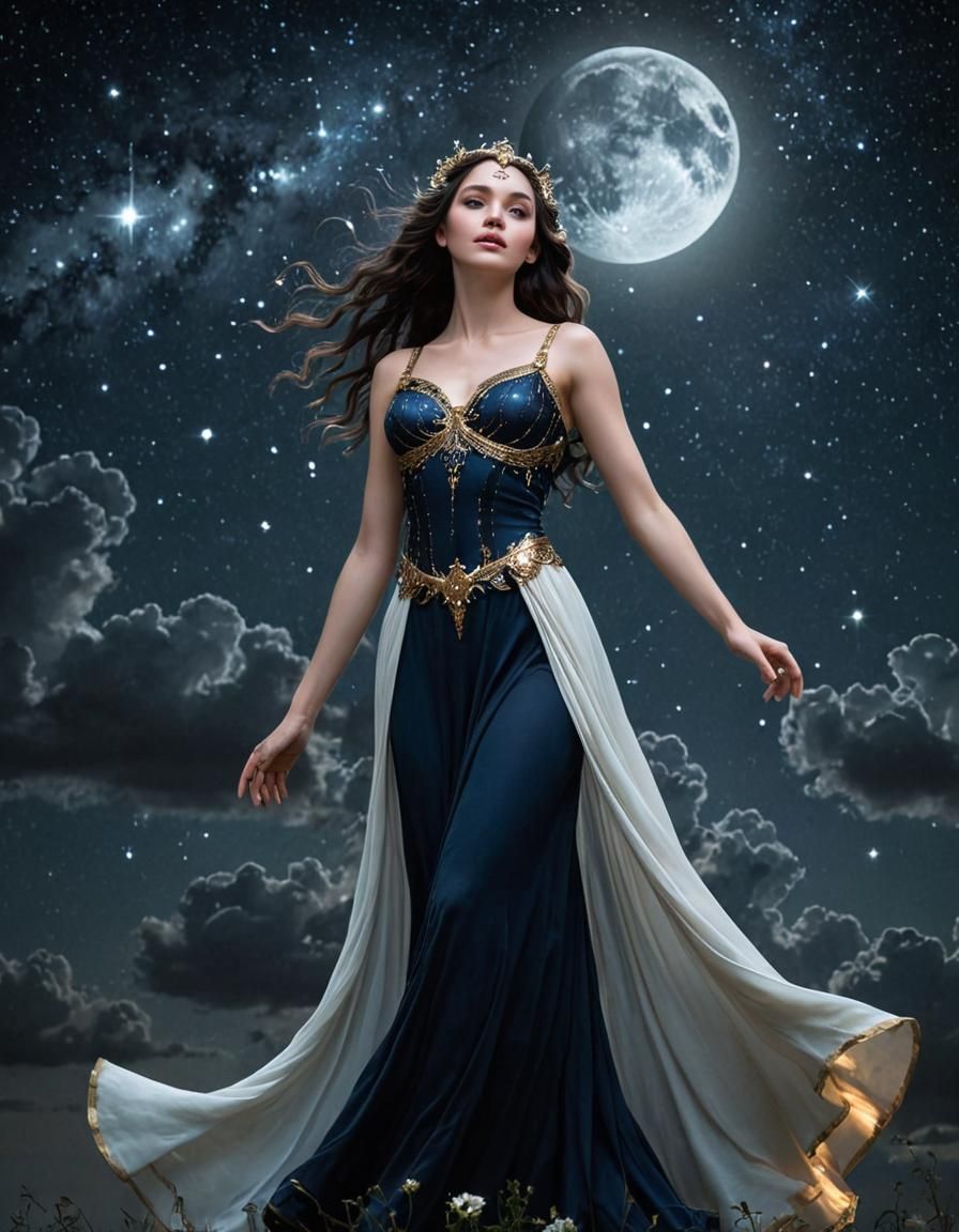 She walks in beauty
