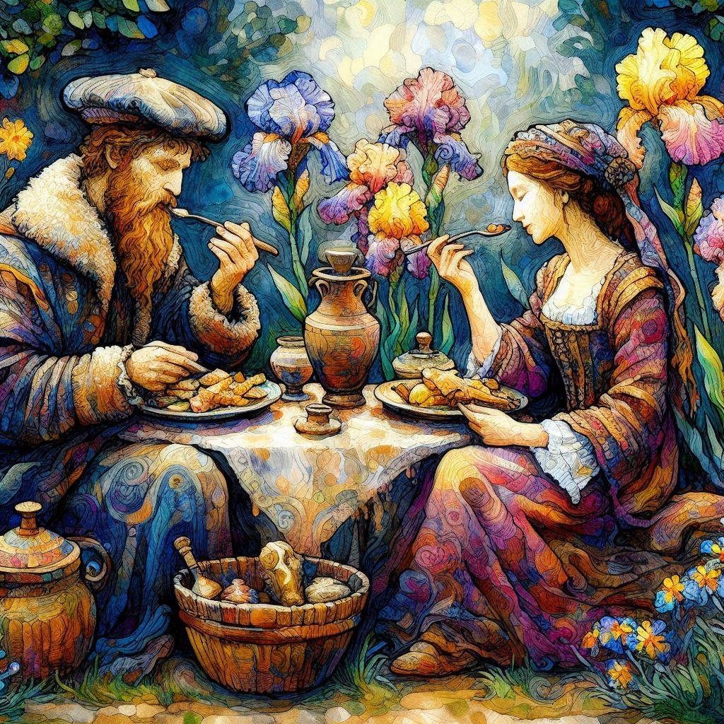 Medieval Al Fresco Dining