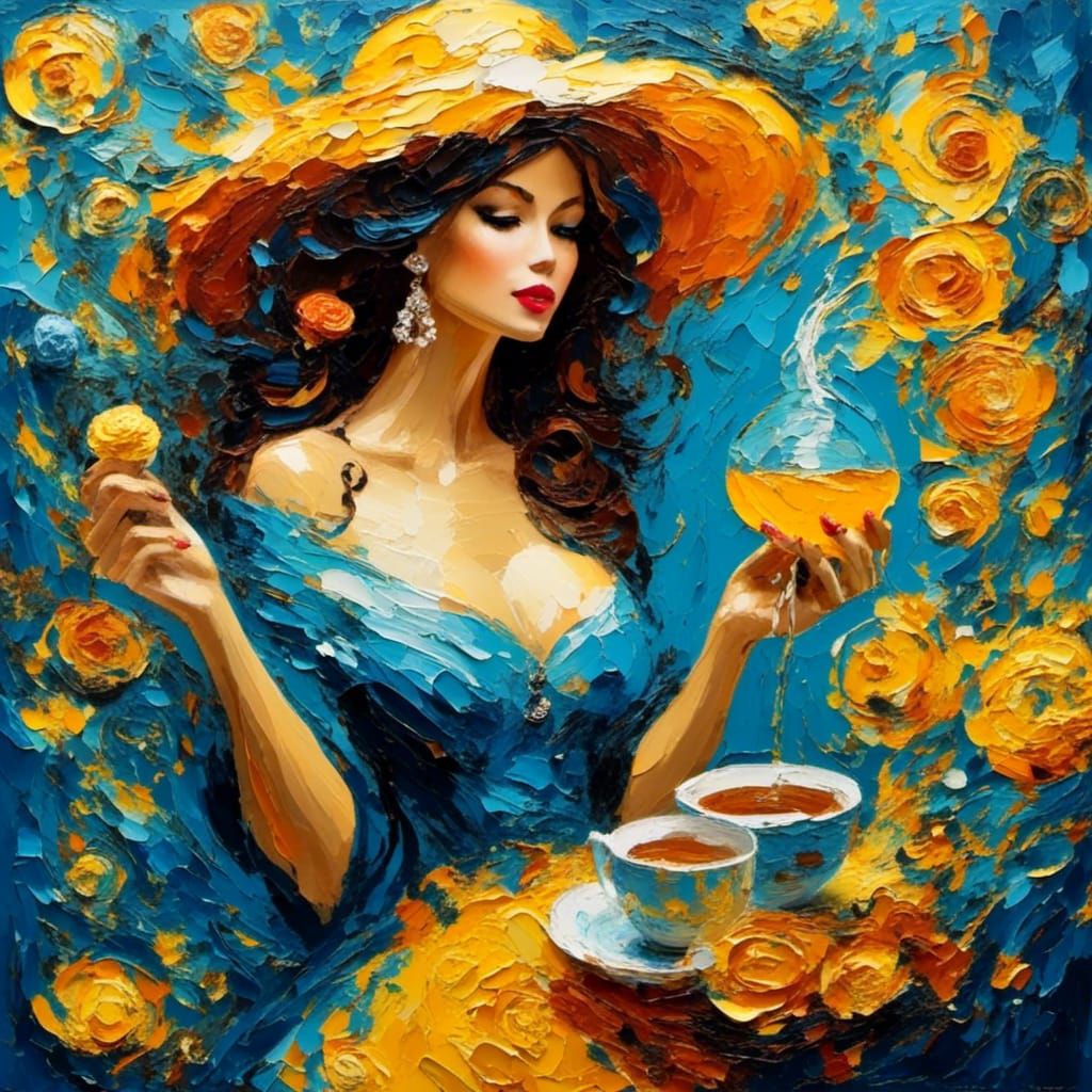 <lora:Impasto Painting:1.0>