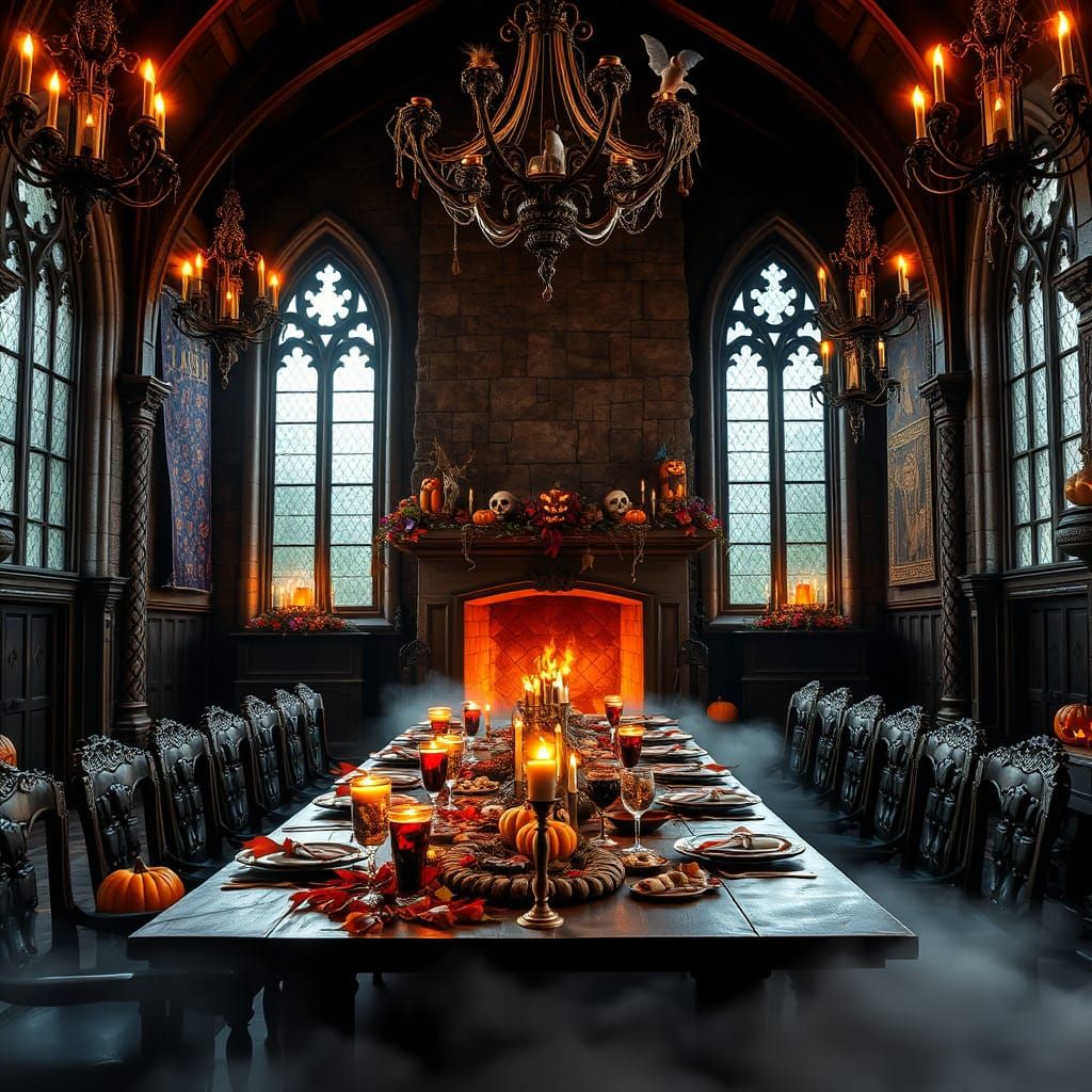 Halloween Feast  by @Rhusspa