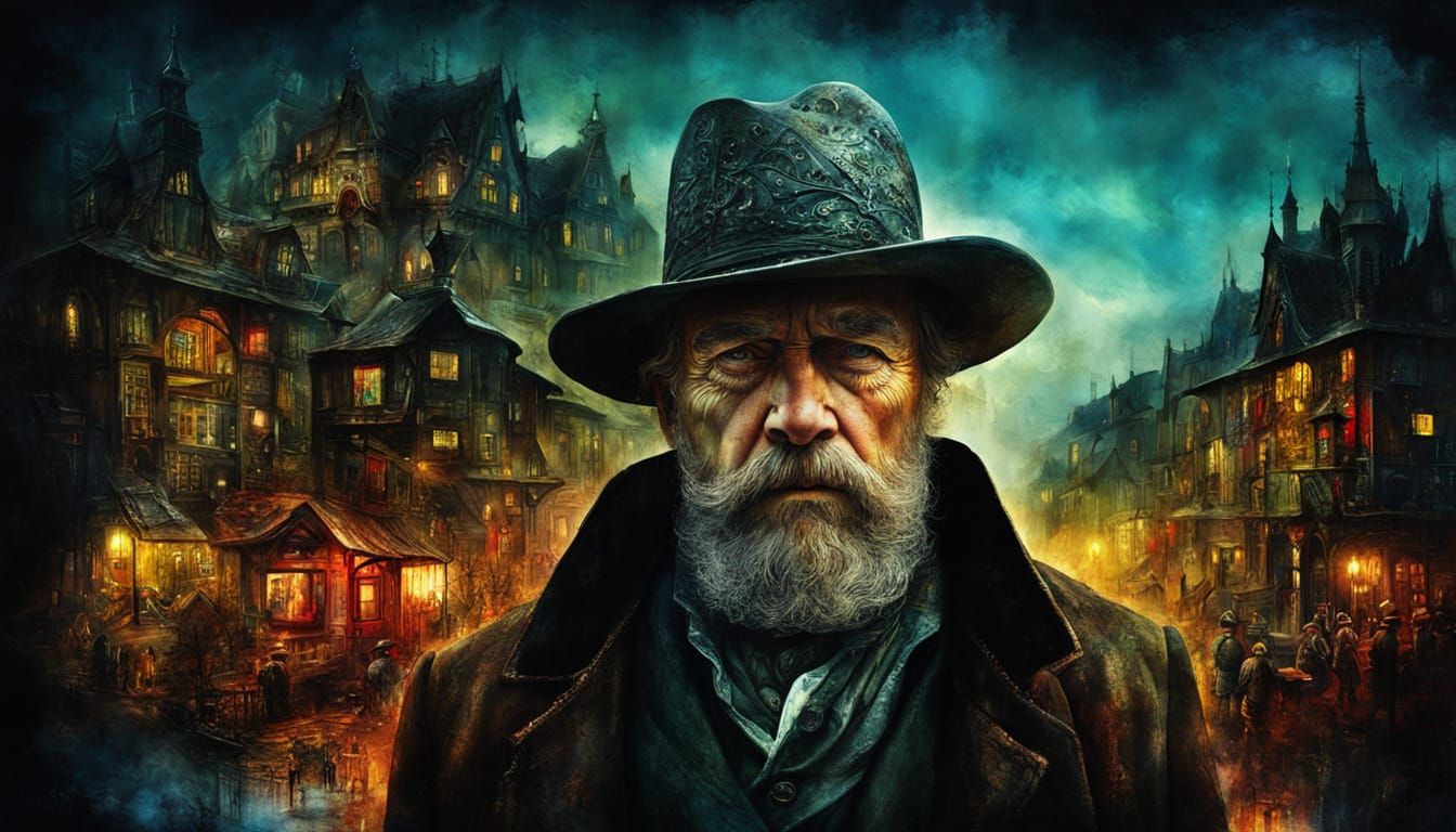 An old man from the old town  by @ImagoFlying