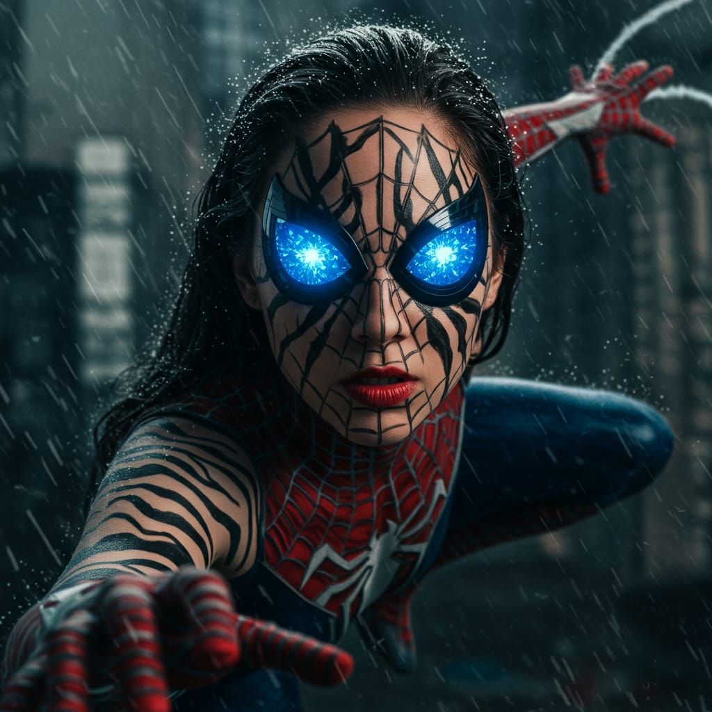 Spiderman Marvel Variant Glow Eyes