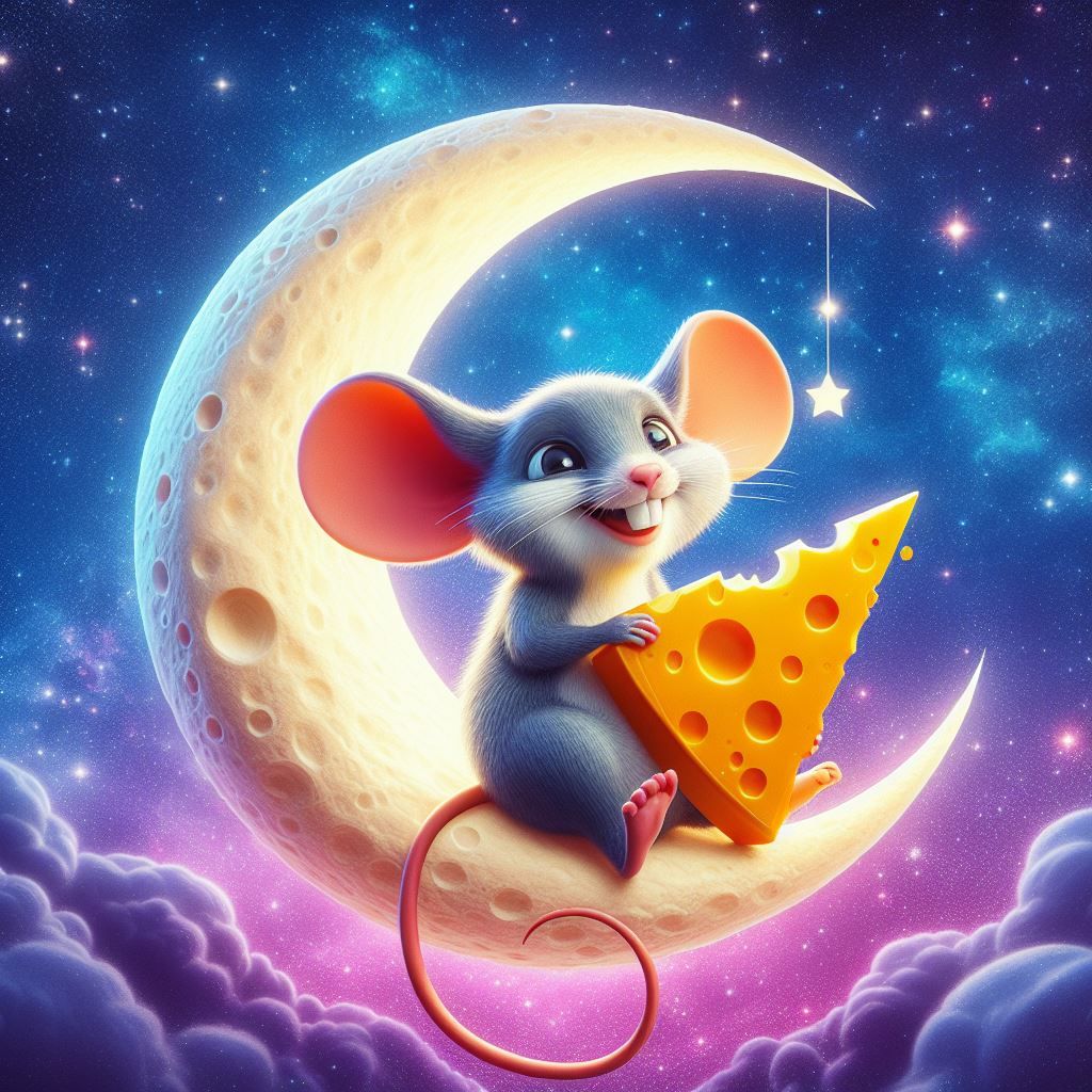 Mouse on the moon