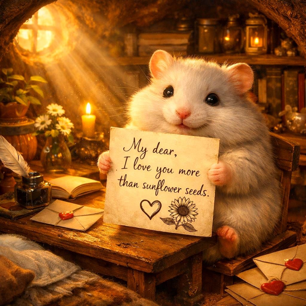 “A love letter for you!” ❤️  by @Ria Hagane