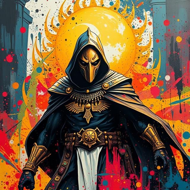 Make me Moon Knight from marvel but his outfit is based off ...