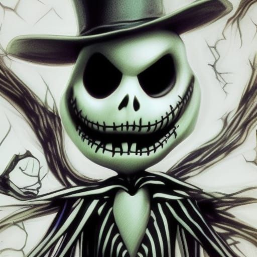 Jack Skellington - AI Generated Artwork - NightCafe Creator