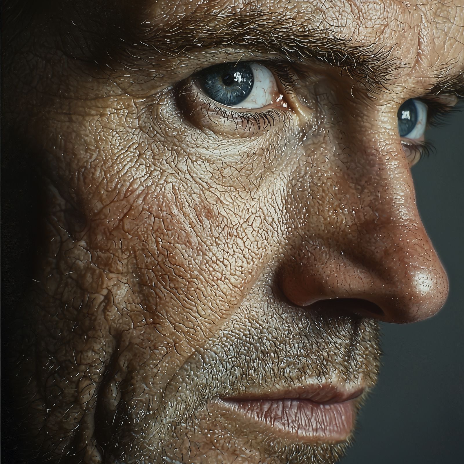 Realistic Closeup Photo