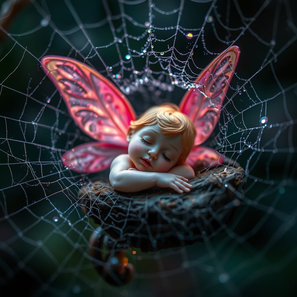 Sweet Little Winged Webbed Dreamer! 3