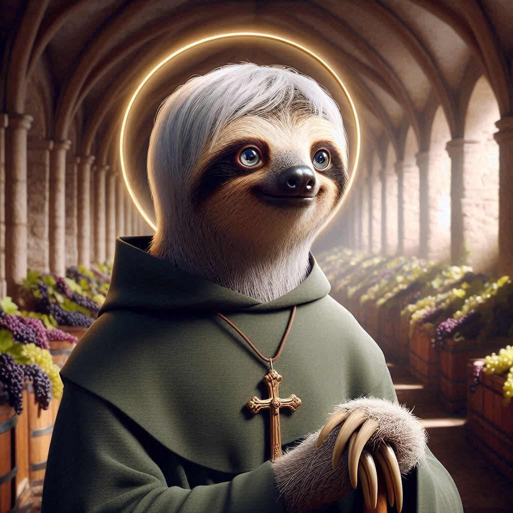 Saint Slothrand of Cluny, patron saint of vintners