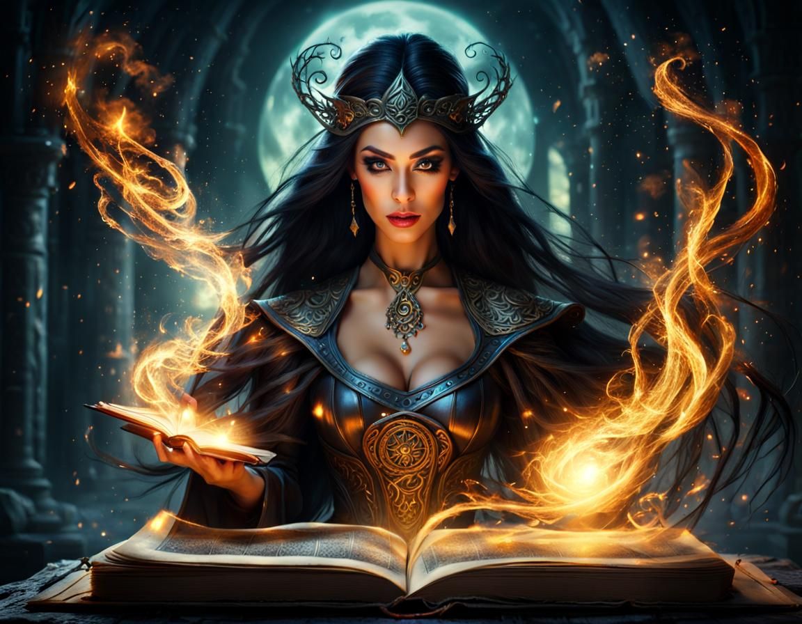 Powerful Sorceress