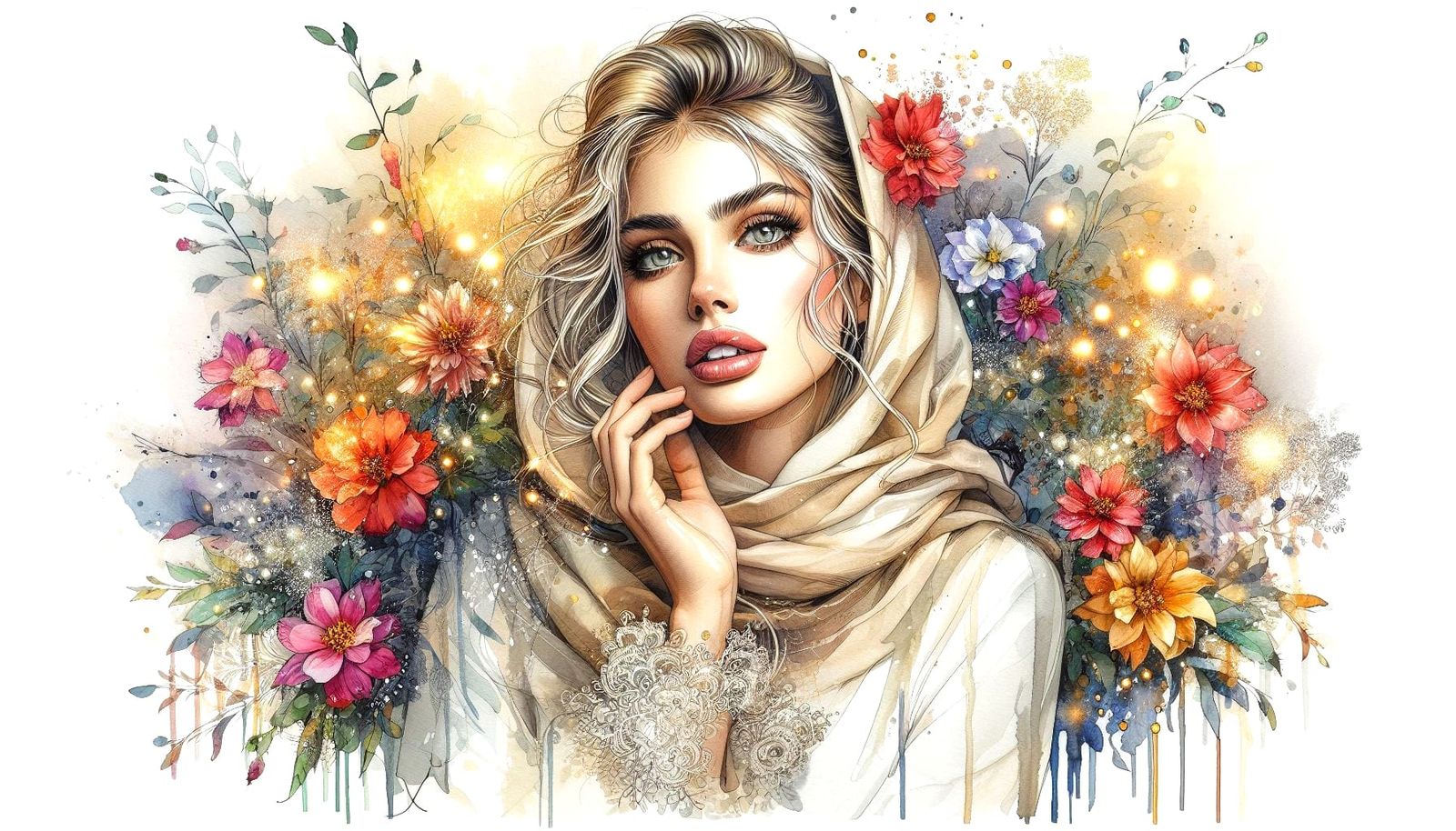 Portrait of a woman  by @Mark