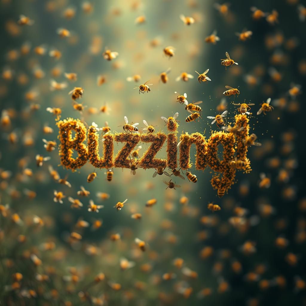 "Buzzing!" Daily challenge 706 NightCafe Creator