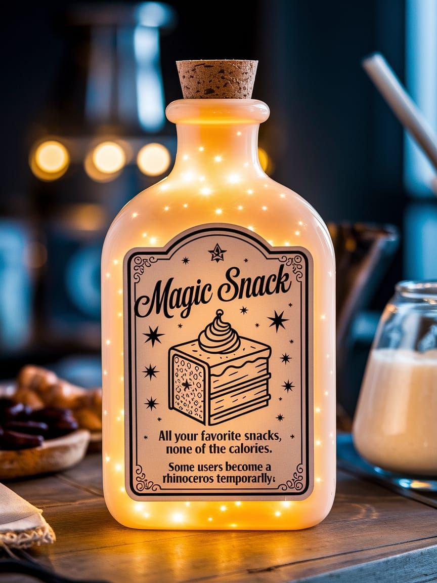 Magic Snack  by @hrodebaiart